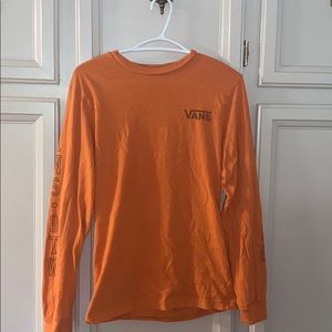 Vans Orange Long Sleeve